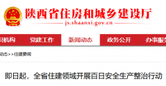 我省住建领域开展百日安全生产整治行动