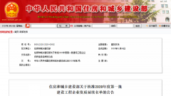 住建部:2020年第一批建设工程企业资质延续名单